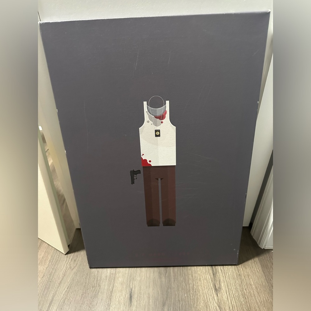 Die Hard movie canvass